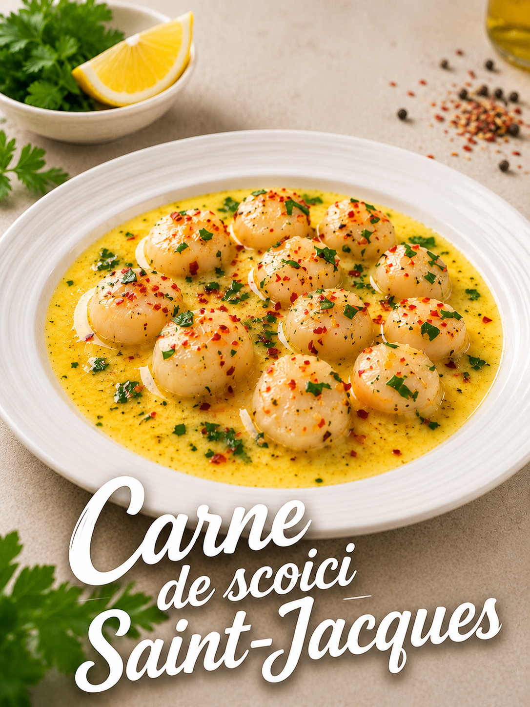 Сarne de scoici Saint-Jacques