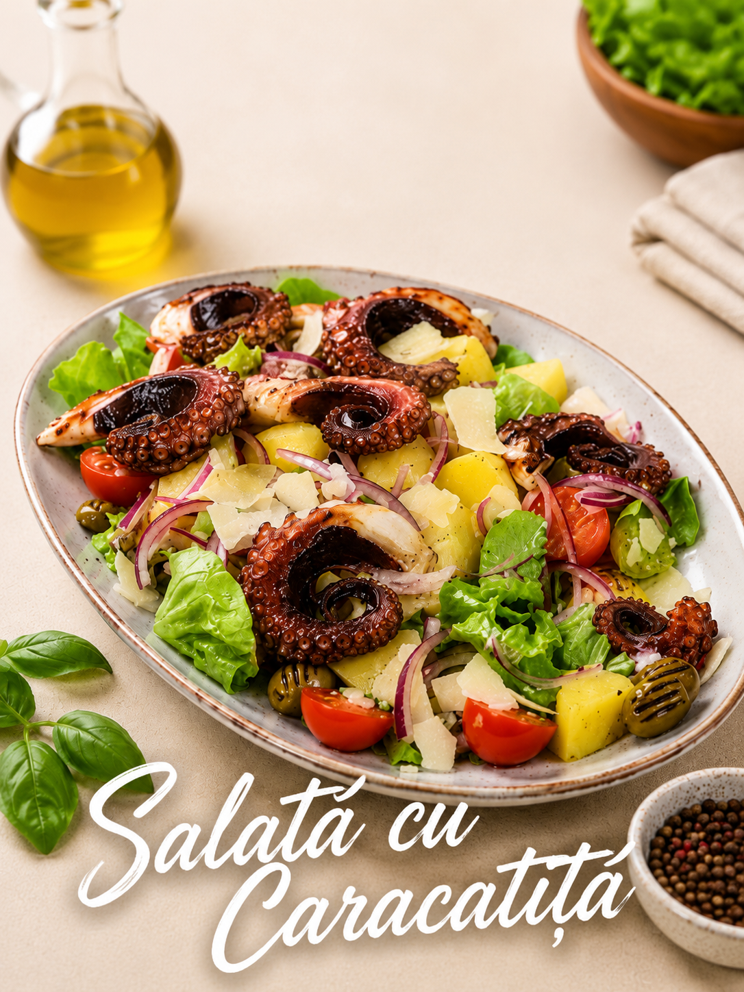 Salată cu Caracatiță